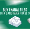 Buy 1 kanal files in dha gandhara phase 9