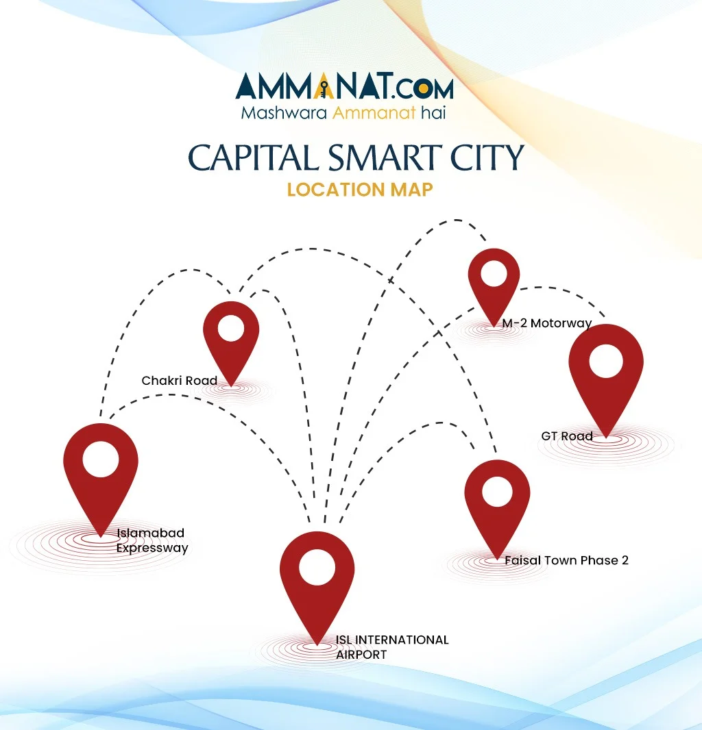 capital smart city phase 3 location map